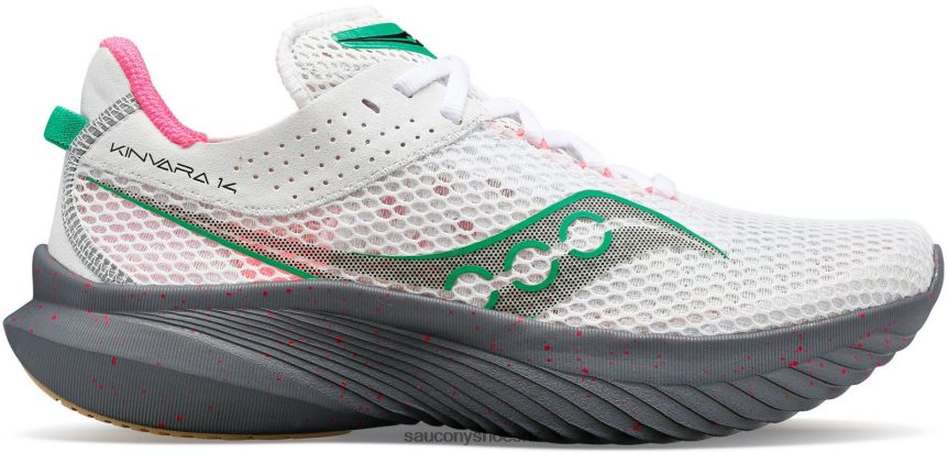 Saucony Kinvara 14 TX0L64529 White/Gravel