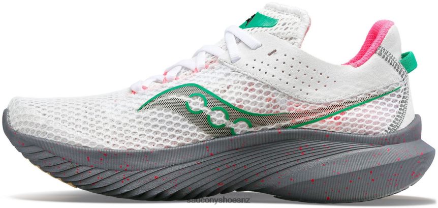 Saucony Kinvara 14 TX0L64529 White/Gravel