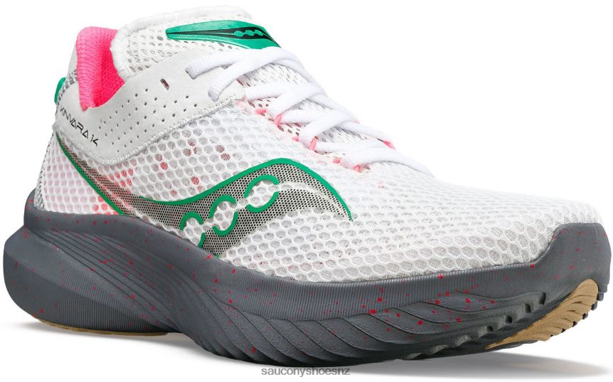 Saucony Kinvara 14 TX0L64529 White/Gravel