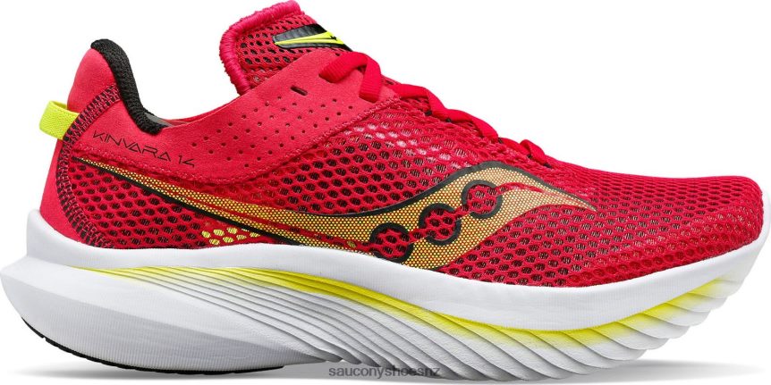Saucony Kinvara 14 TX0L64535 Red/Rose