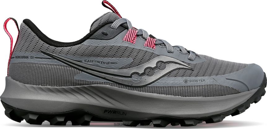 Saucony Peregrine 13 GTX TX0L64620 Gravel/Black