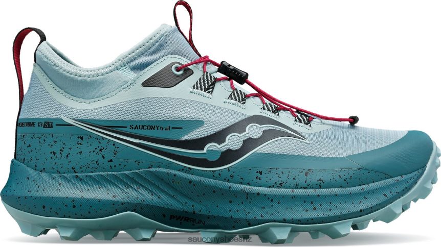 Saucony Peregrine 13 ST TX0L64652 Mineral/Moss