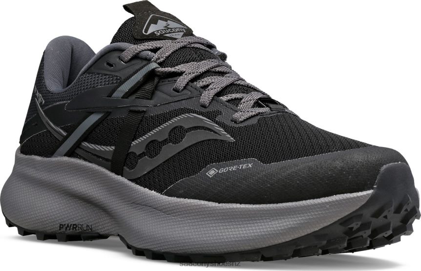 Saucony Ride 15 TR GTX TX0L64622 Black/Charcoal