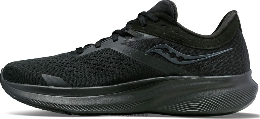 Saucony Ride 16 TX0L64499 Triple Black