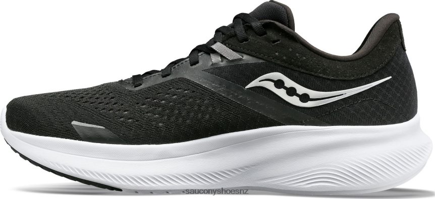 Saucony Ride 16 TX0L64502 Black/White
