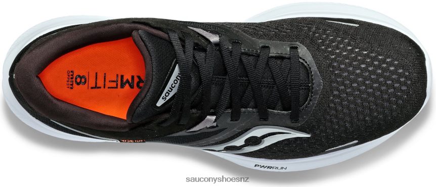 Saucony Ride 16 TX0L64502 Black/White