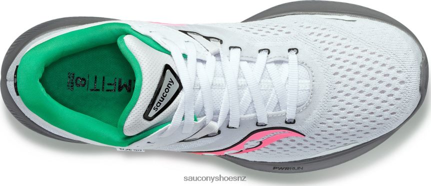 Saucony Ride 16 TX0L64509 White/Gravel