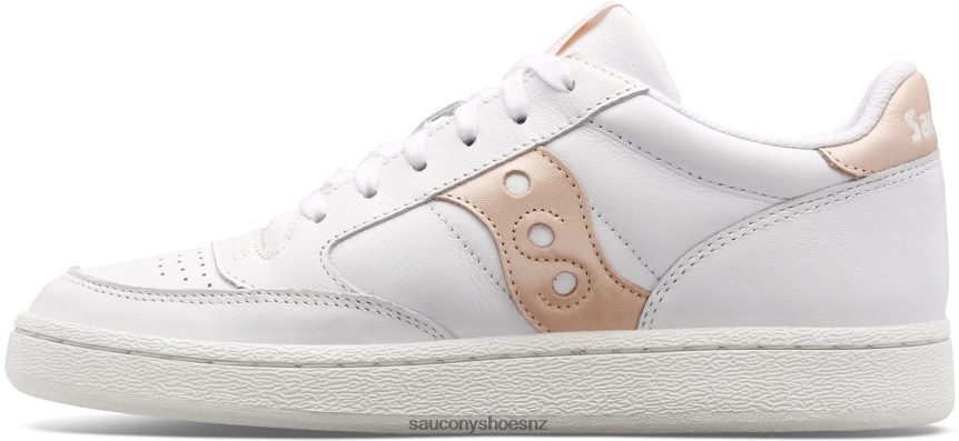 Saucony Jazz Court Metallic TX0L64660 White/Apricot