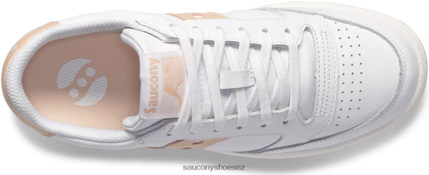 Saucony Jazz Court Metallic TX0L64660 White/Apricot