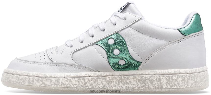 Saucony Jazz Court Metallic TX0L64661 White/Green