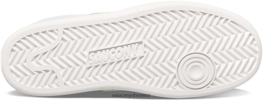Saucony Jazz Court Metallic TX0L64662 White/Light Green
