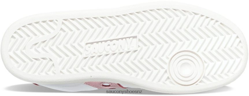 Saucony Jazz Court Metallic TX0L64664 White/Pink